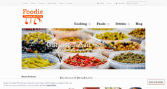 Desktop Screenshot of foodiepresents.com